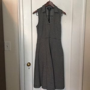 Adorable A-line Gingham Dress